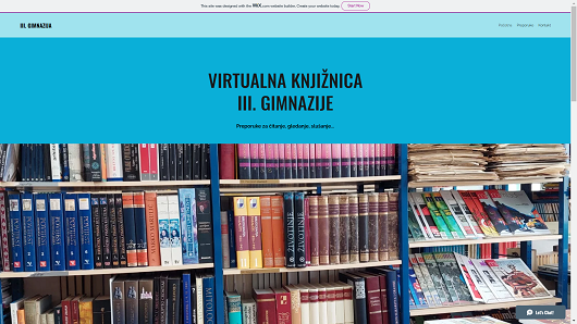 Virtualna knjinica III. gimnazije